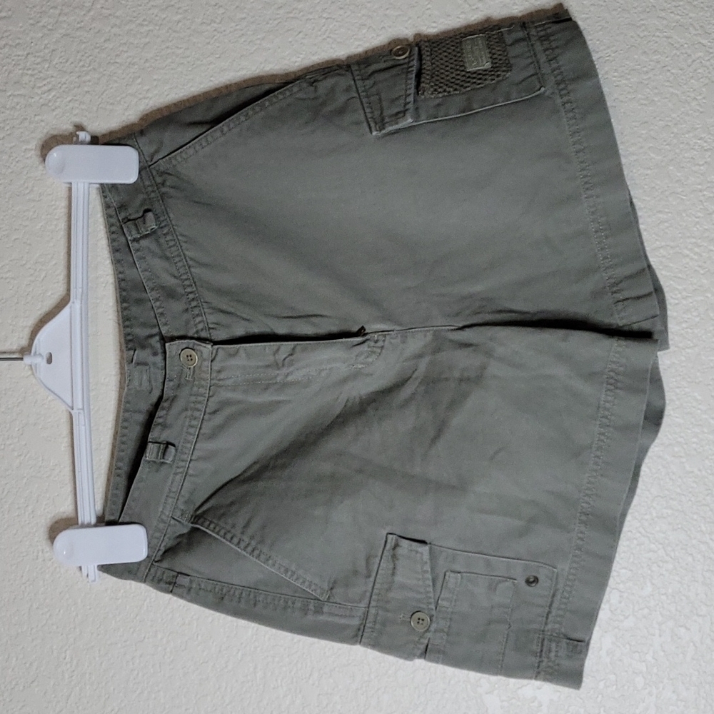 Lauren Ralph Lauren 4P Greenish Gray Shorts - Picture 1 of 6
